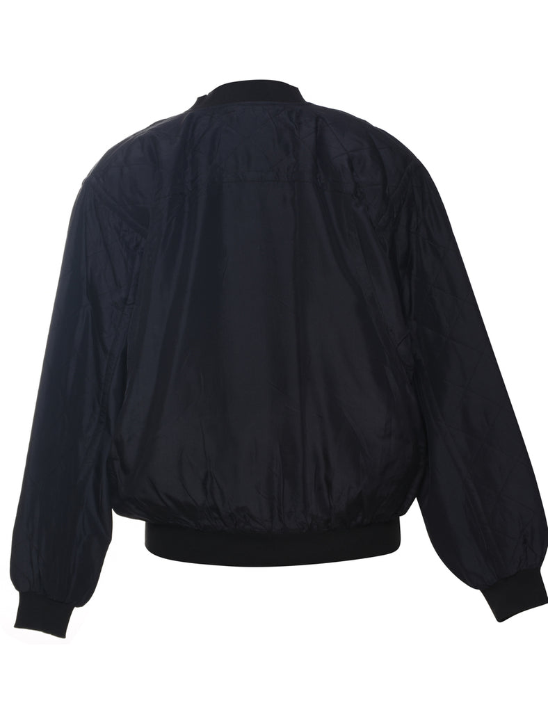 Silk Bomber Jacket - M