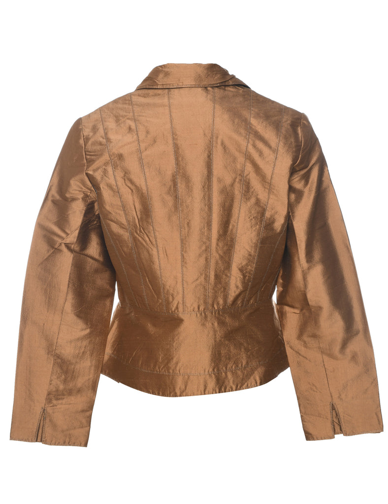 Silk Evening Jacket - M