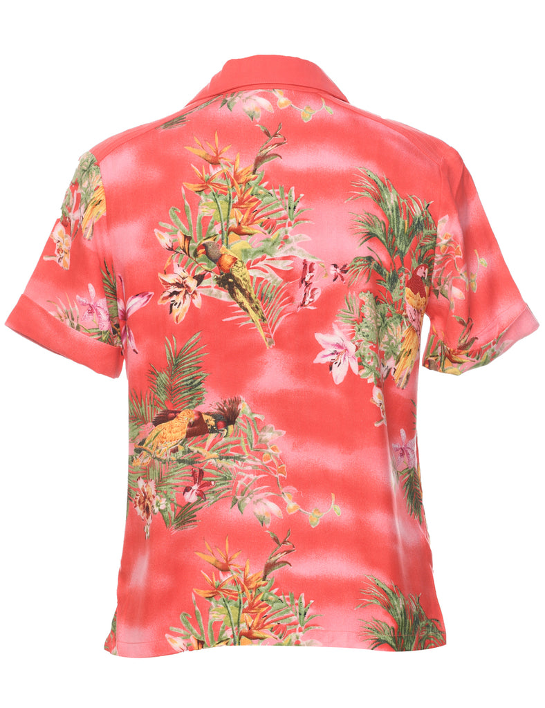 Silk Hawaiian Shirt - S