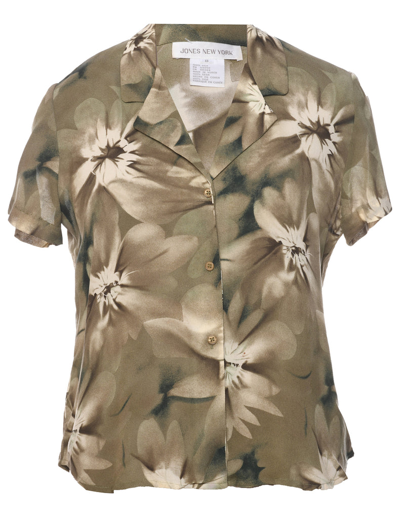 Silk Jones New York Hawaiian Shirt - M