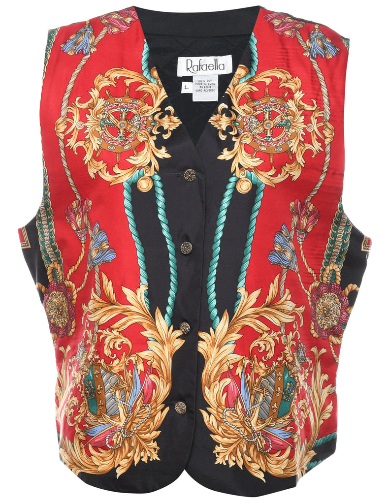 Silk Rafaella Waistcoat - L