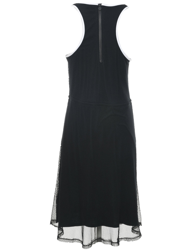 Sleeveless Black Dress - M