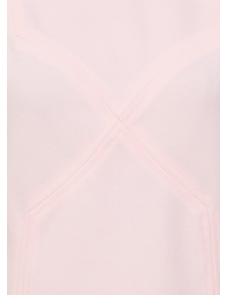 Sleeveless Pale Pink Dress - M