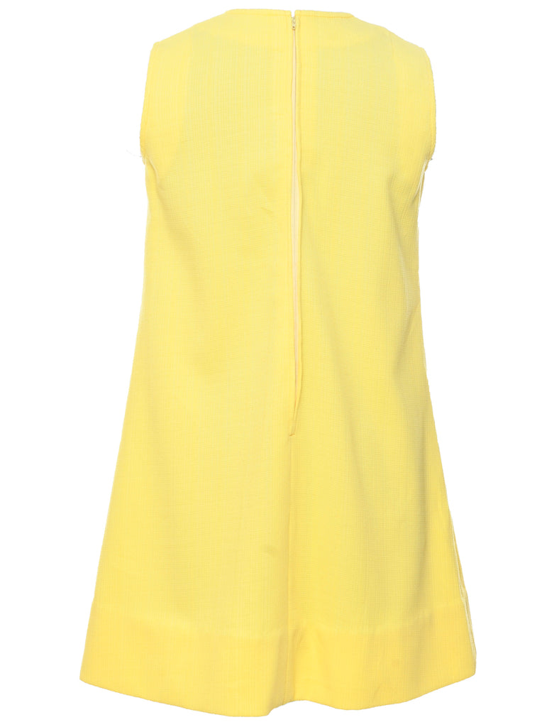 Sleeveless Yellow Dress - S