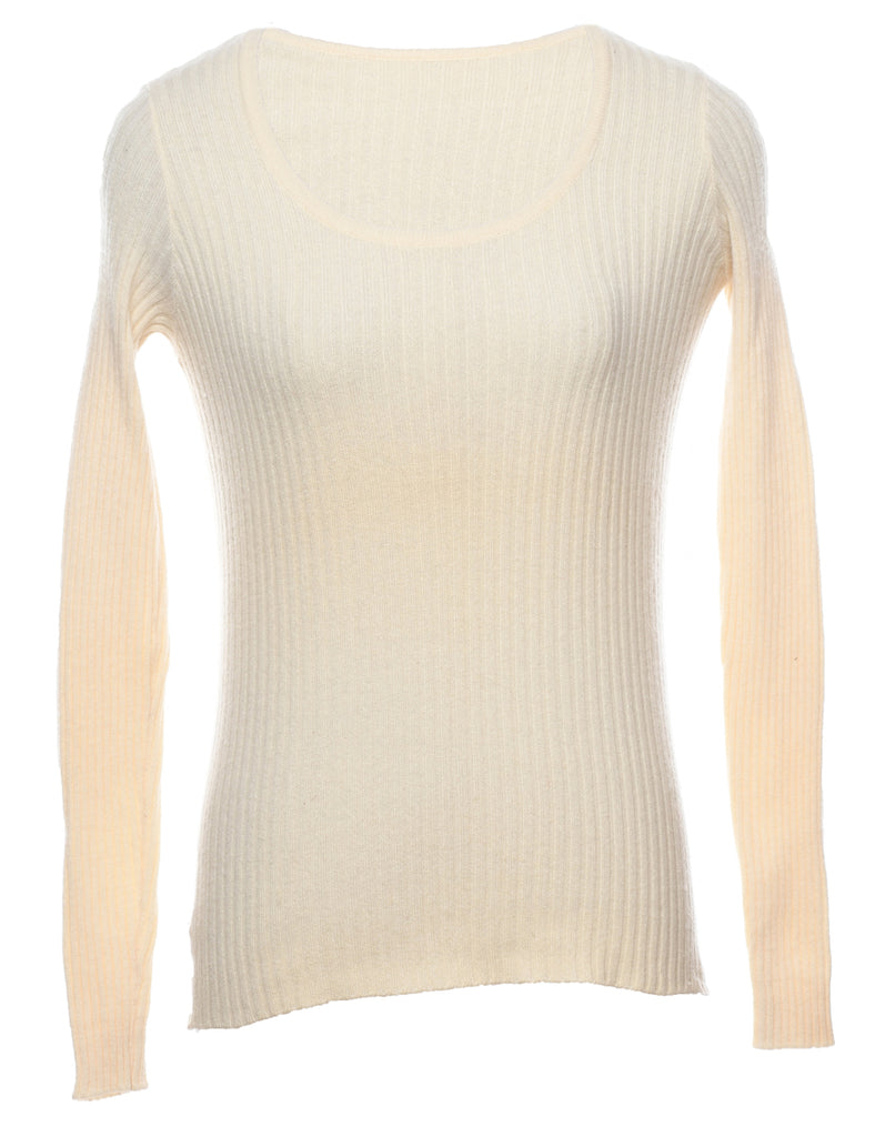 Slim Fit Fine Knit Jumper - S