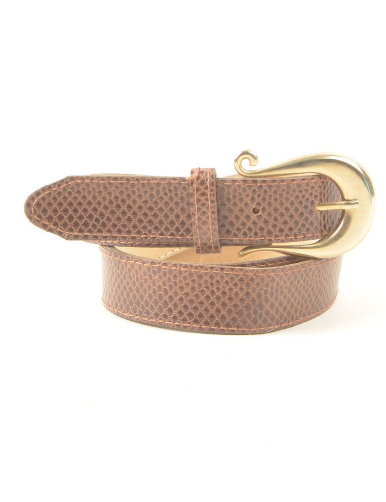 Snakeskin Pattern Belt - M