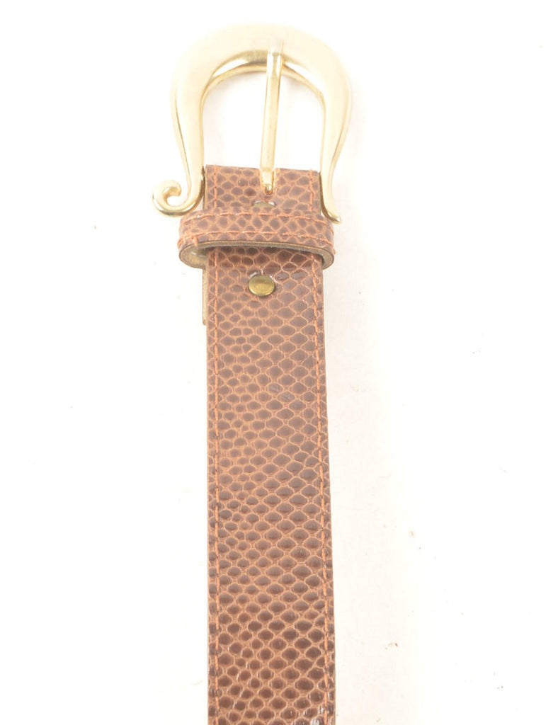 Snakeskin Pattern Belt - M