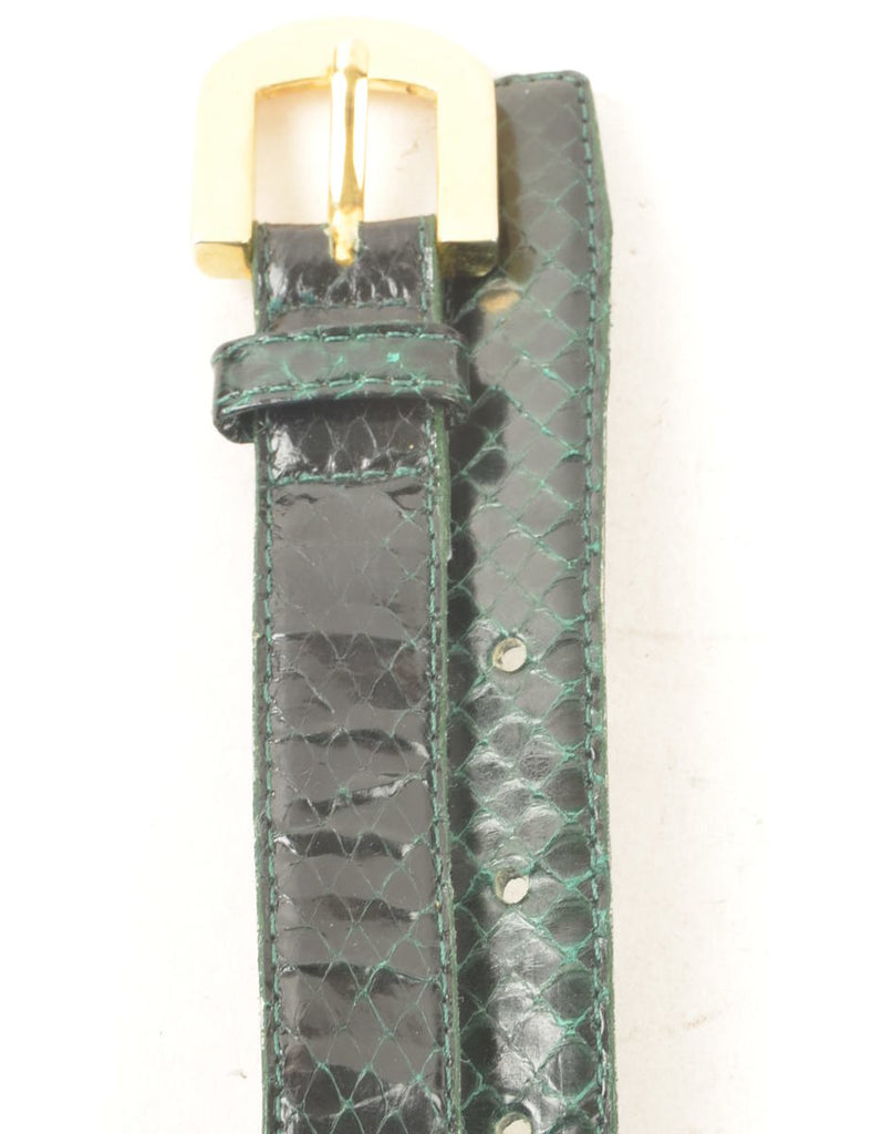 Snakeskin Waist Belt - S