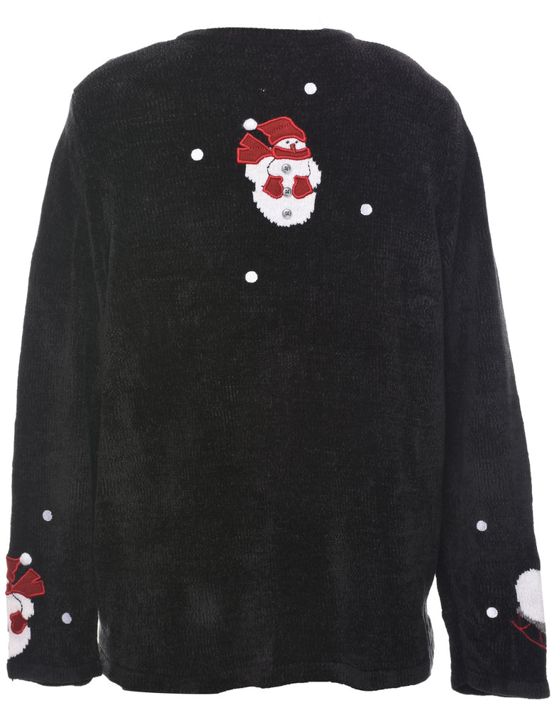 Snowman Christmas Cardigan - XL