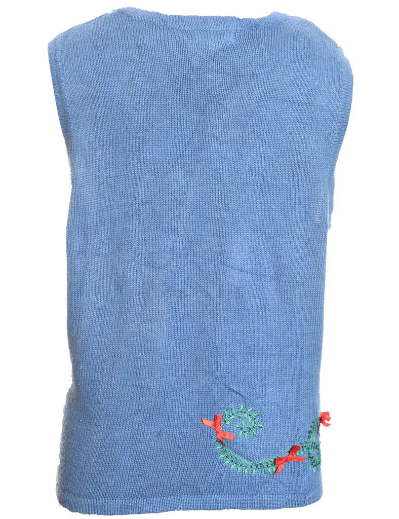 Snowman Christmas Vest - L