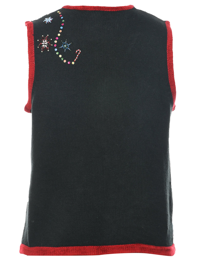 Snowman Christmas Vest - M