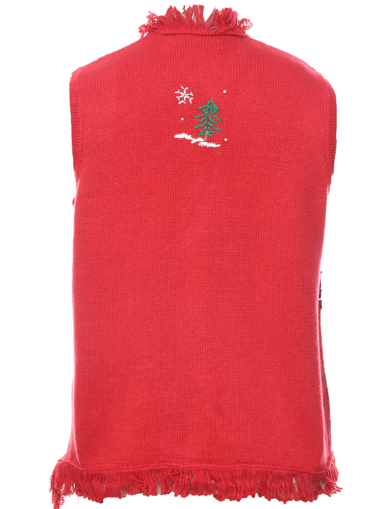 Snowman Christmas Vest - L