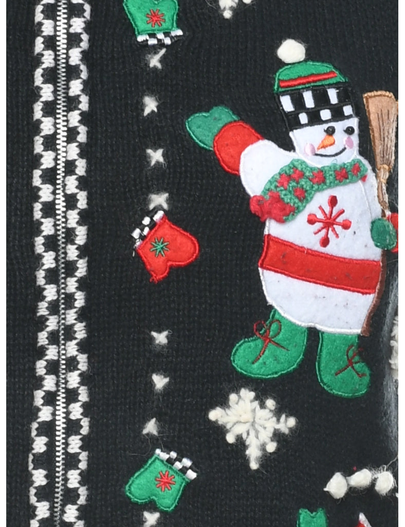 Snowman Christmas Vest - S