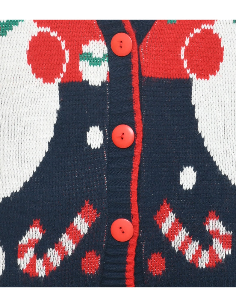 Snowman Christmas Vest - M