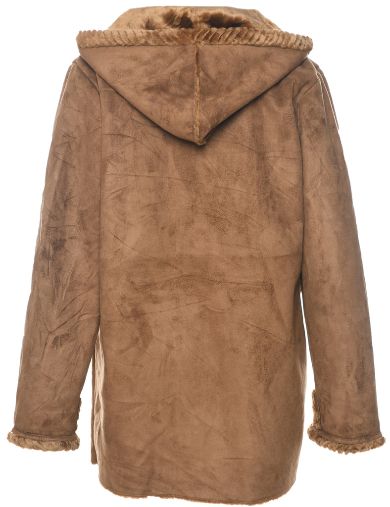 St. John Bay Hooded Coat - M