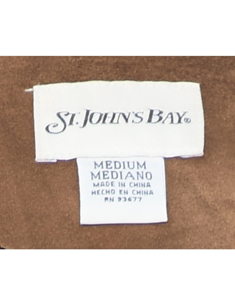 St. John Bay Hooded Coat - M