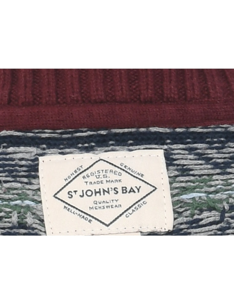 St John's Bay Nordic Jumper - L