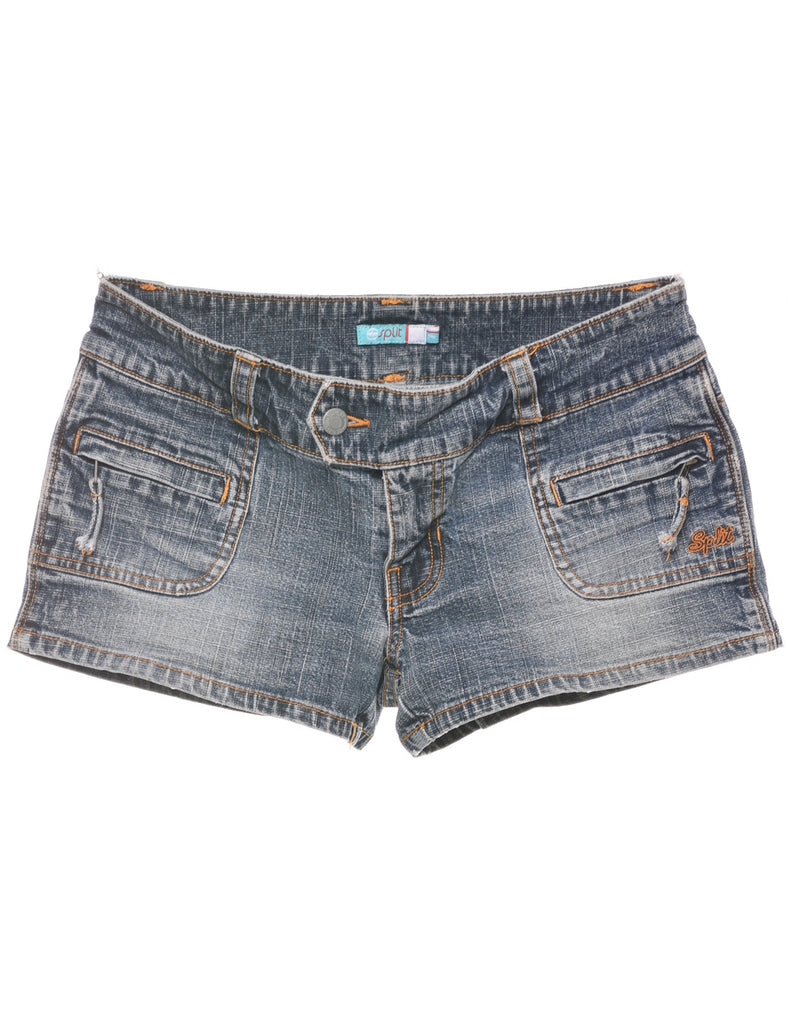 Stone Wash Denim Shorts - W30 L2