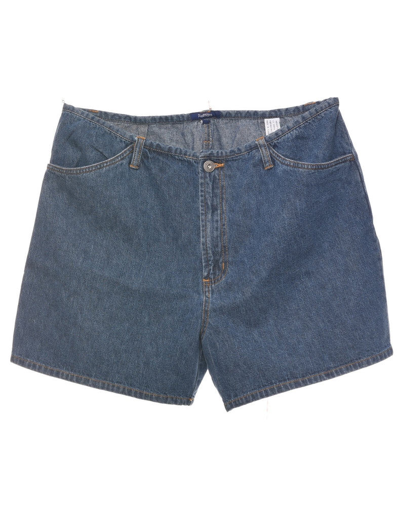 Stone Wash Denim Shorts - W33 L4