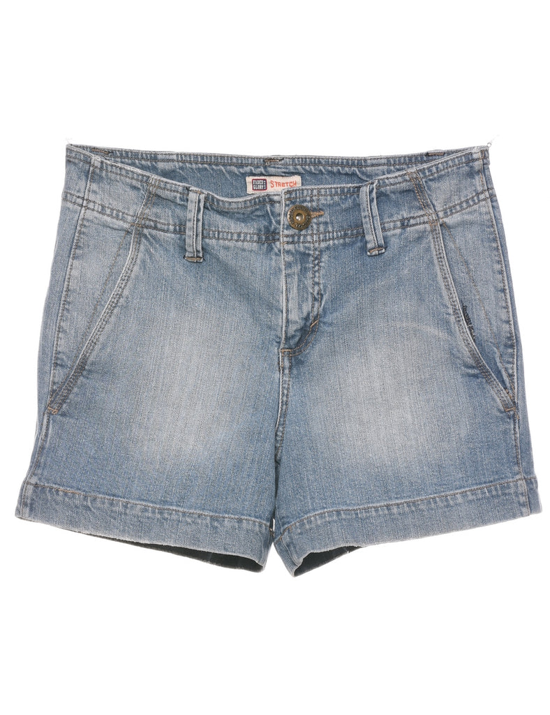 Stone Wash Denim Shorts - W30 L4