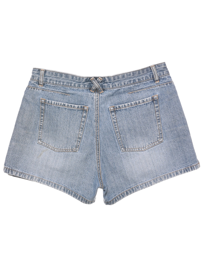 Stone Wash Denim Shorts - W29 L2