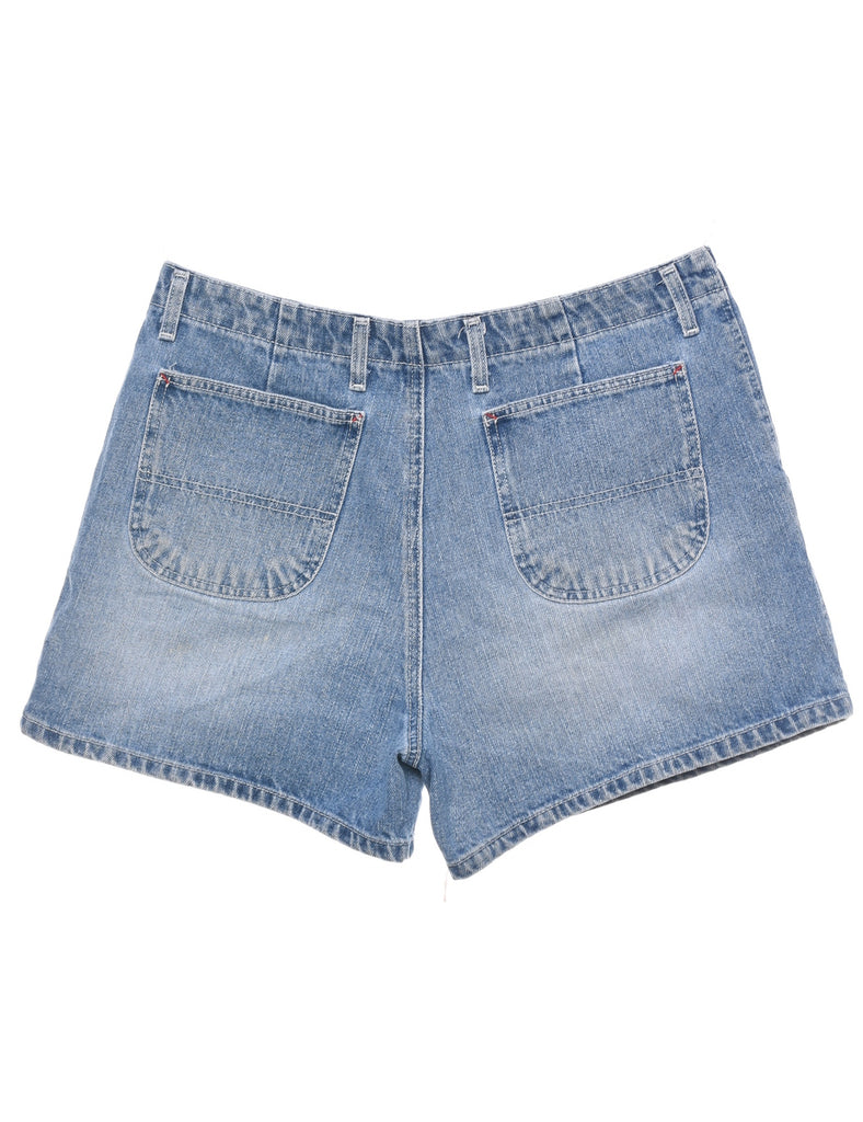 Stone Wash Denim Shorts - W34 L4