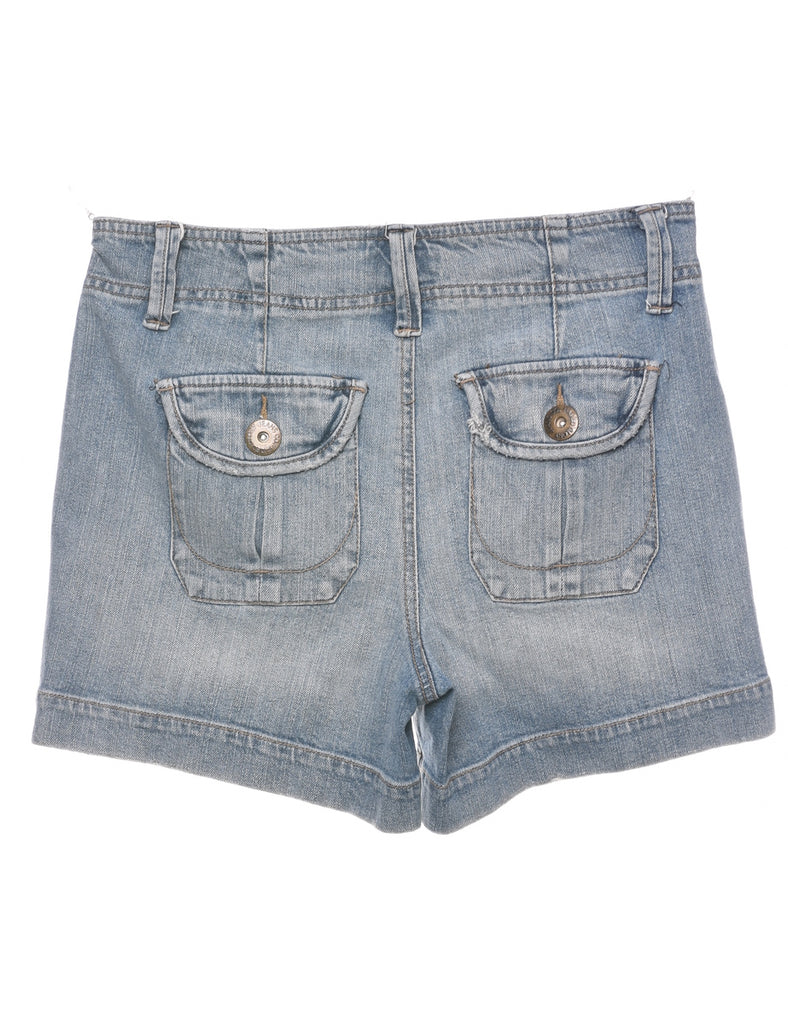 Stone Wash Denim Shorts - W30 L4