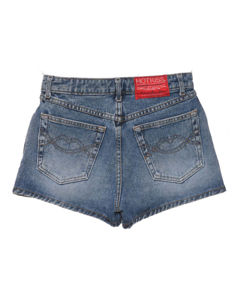 Stone Wash Denim Shorts - W26 L2