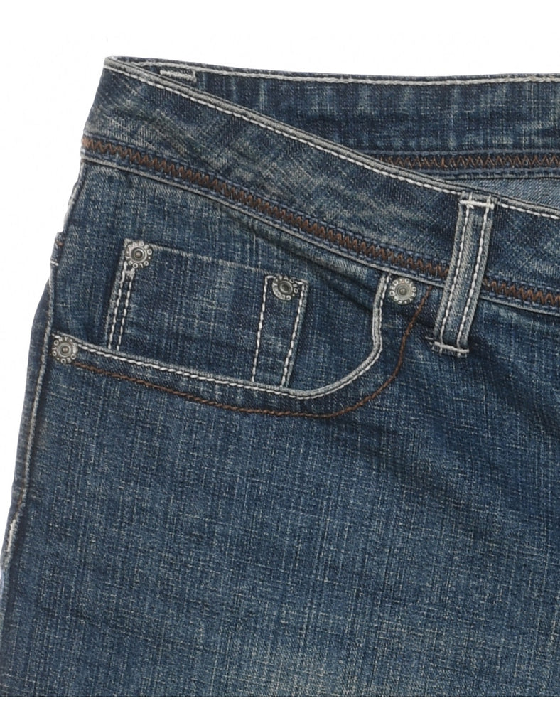 Stone Wash Denim Shorts - W35 L7