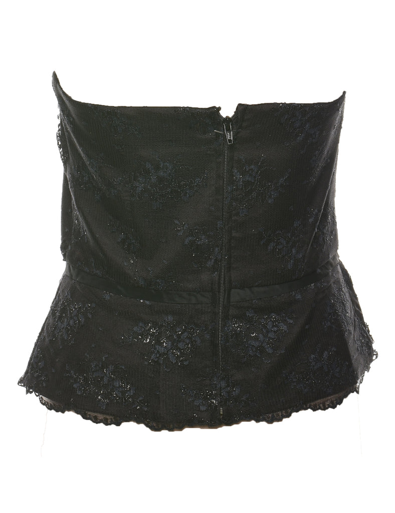 Strapless Lace Party Top - S