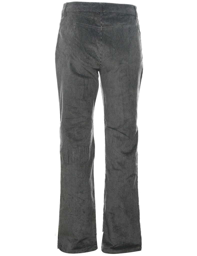 Striped Boot Cut Trousers - W29 L30