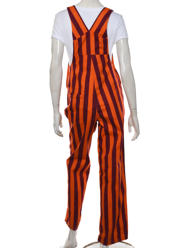 Striped Pattern Dungarees - W30 L30