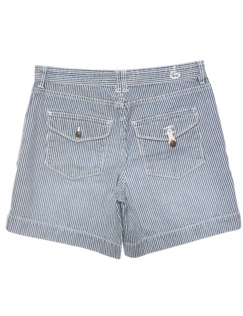 Striped Ralph Lauren Denim Shorts - W32 L6