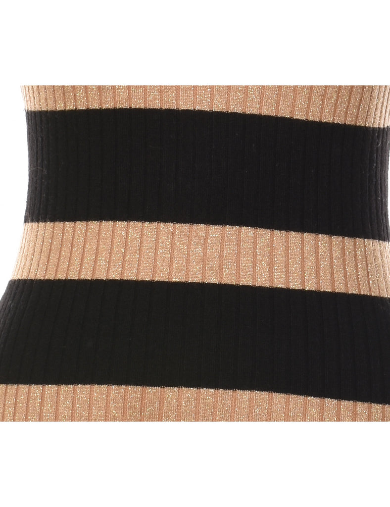 Striped Turtleneck Jumper - S