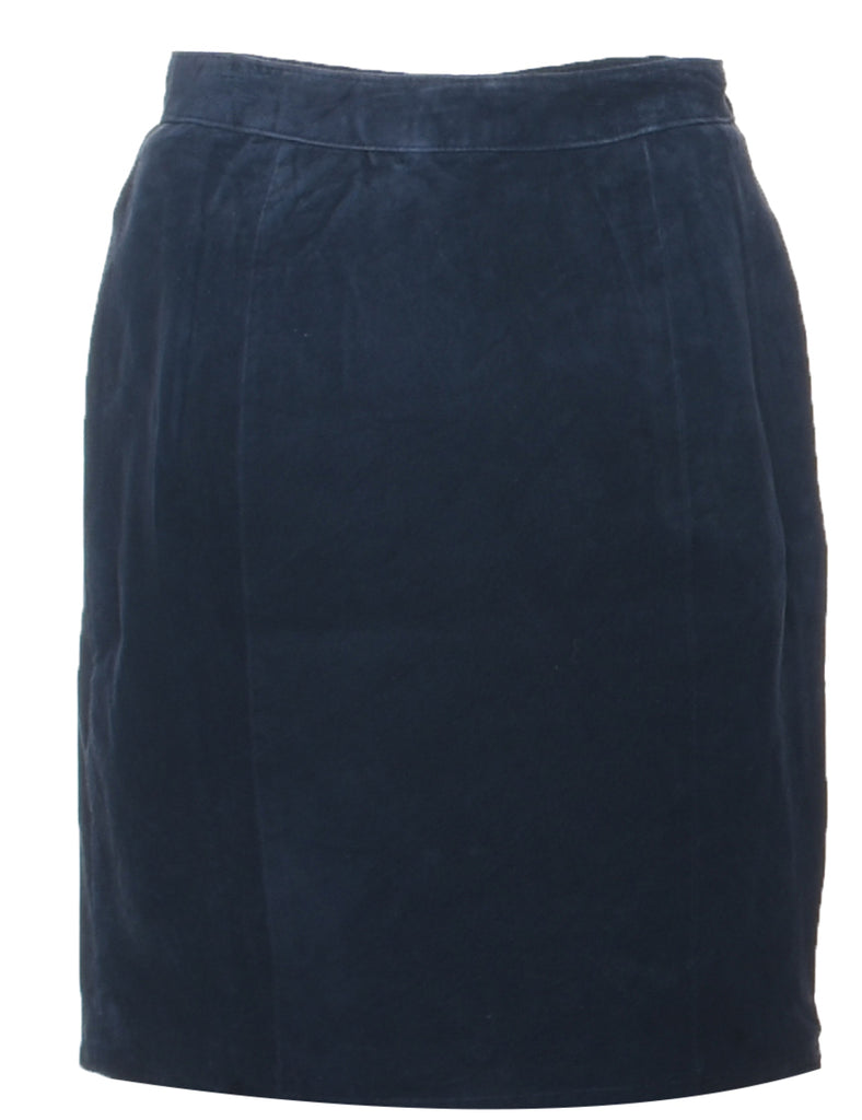 Suede Pencil Skirt - S