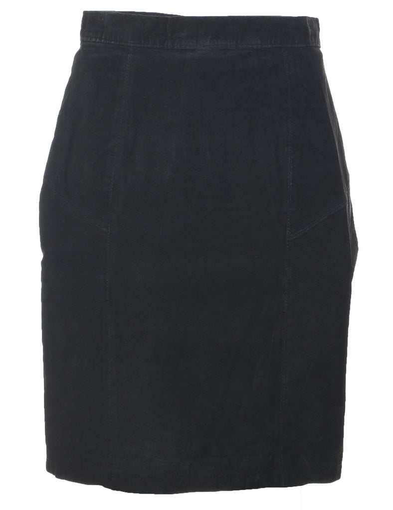 Suede Pencil Skirt - S