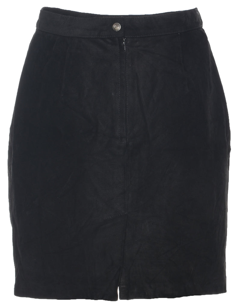 Suede Pencil Skirt - M