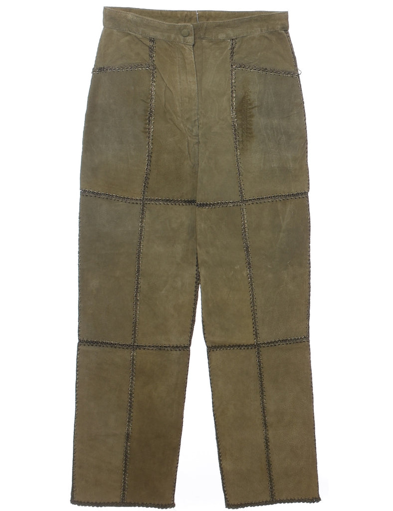 Suede Tapered Trousers - W31 L28