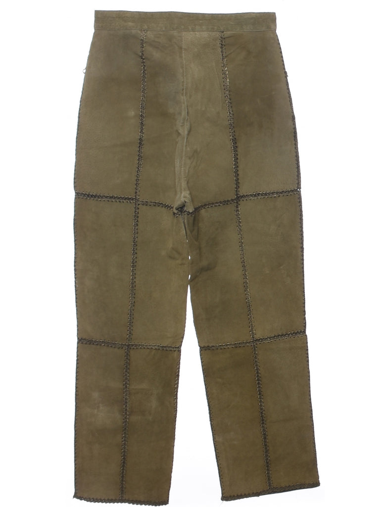 Suede Tapered Trousers - W31 L28