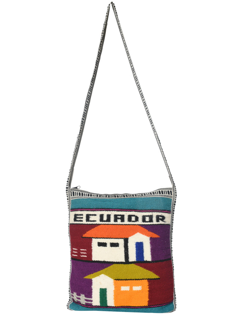 Tapestry Design Hobo Bag - M