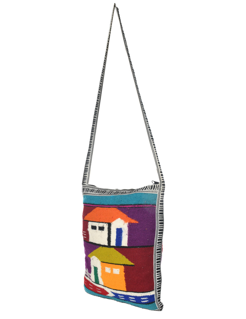 Tapestry Design Hobo Bag - M