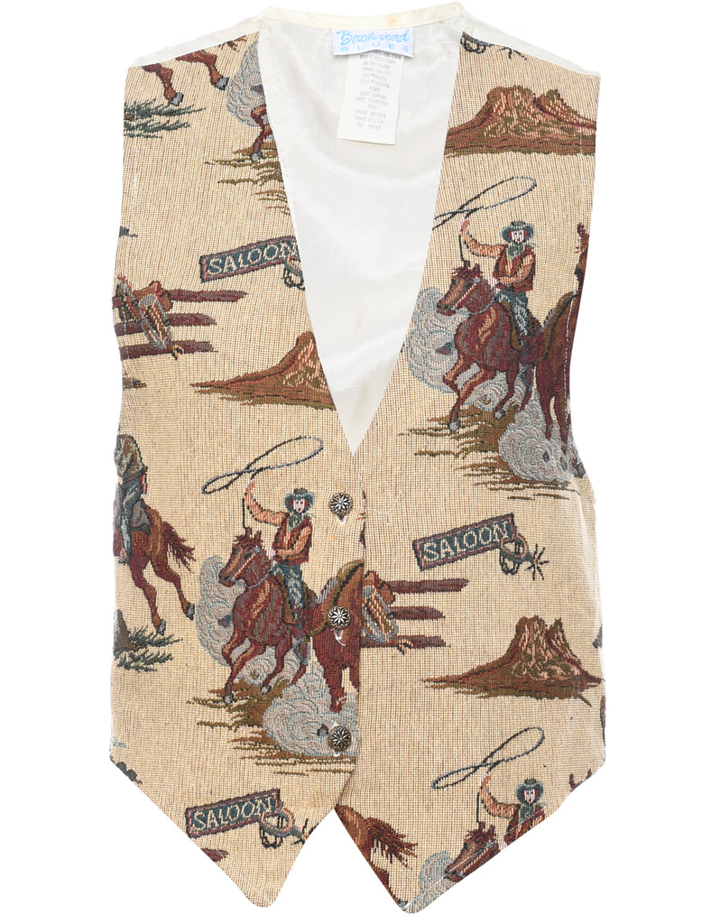 Tapestry Waistcoat - S