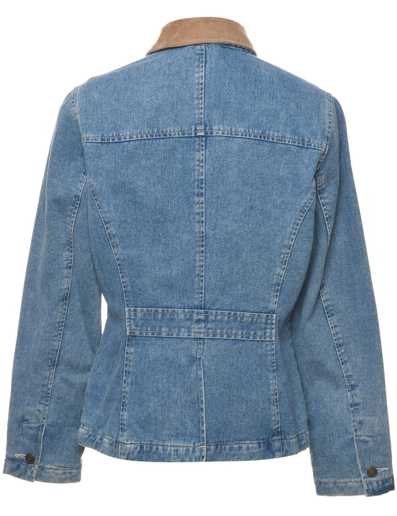 The Territory Ahead1990s Contrast Collar Denim Jacket - S