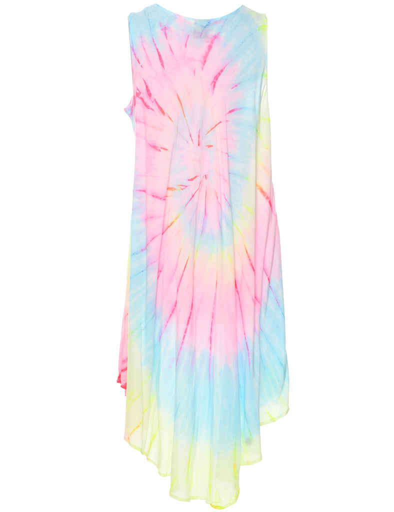 Tie Dyed Shift Dress - XXL