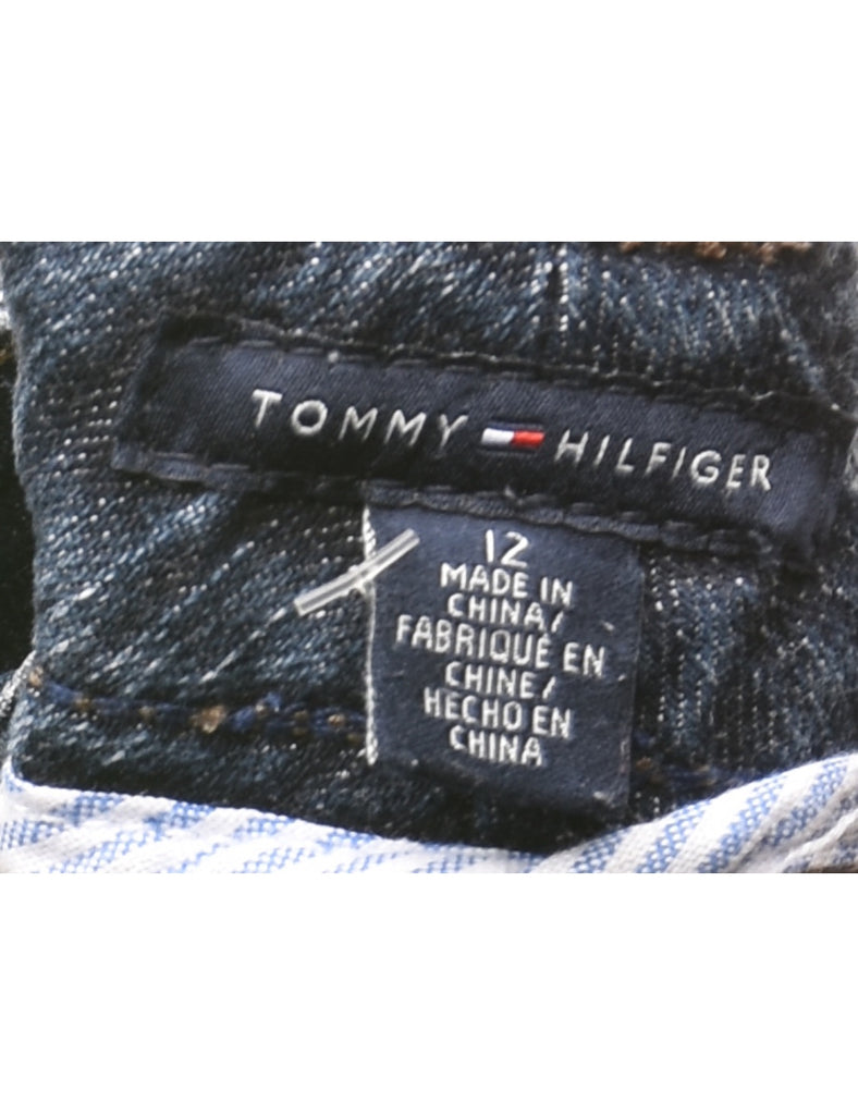 Tommy Hilfiger 1990s Dark Wash Bootcut Jeans - W34 L29