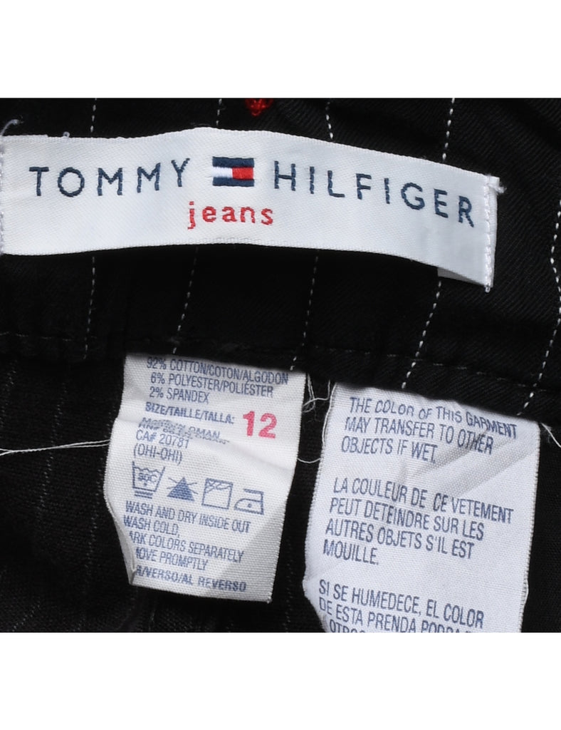 Tommy Hilfiger 1990s Striped Bootcut Jeans - W34 L32