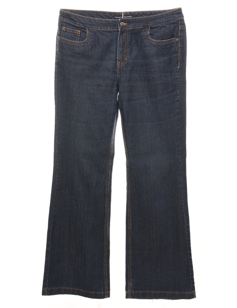 Tommy Hilfiger Flared Dark Wash Jeans - W36 L32