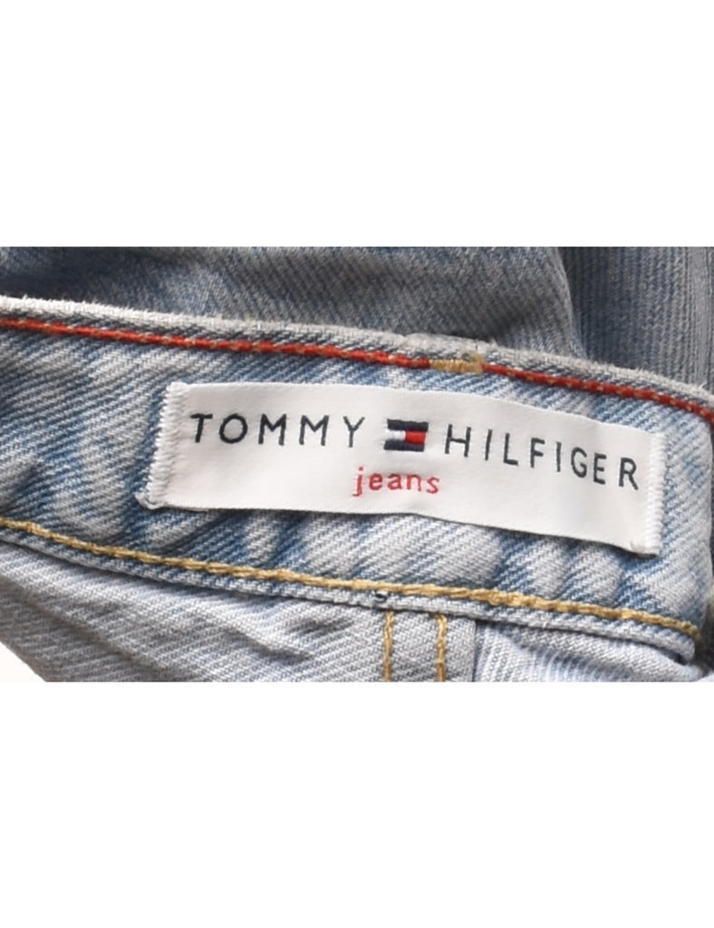 Tommy Hilfiger Light Wash Straight-Fit 1990s Jeans - W32 L30