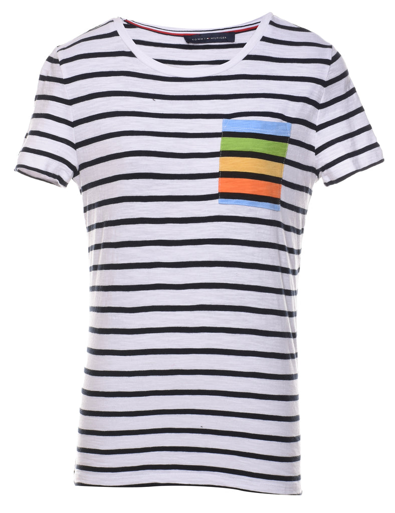 Tommy Hilfiger Striped Multi-Colour T-shirt - M