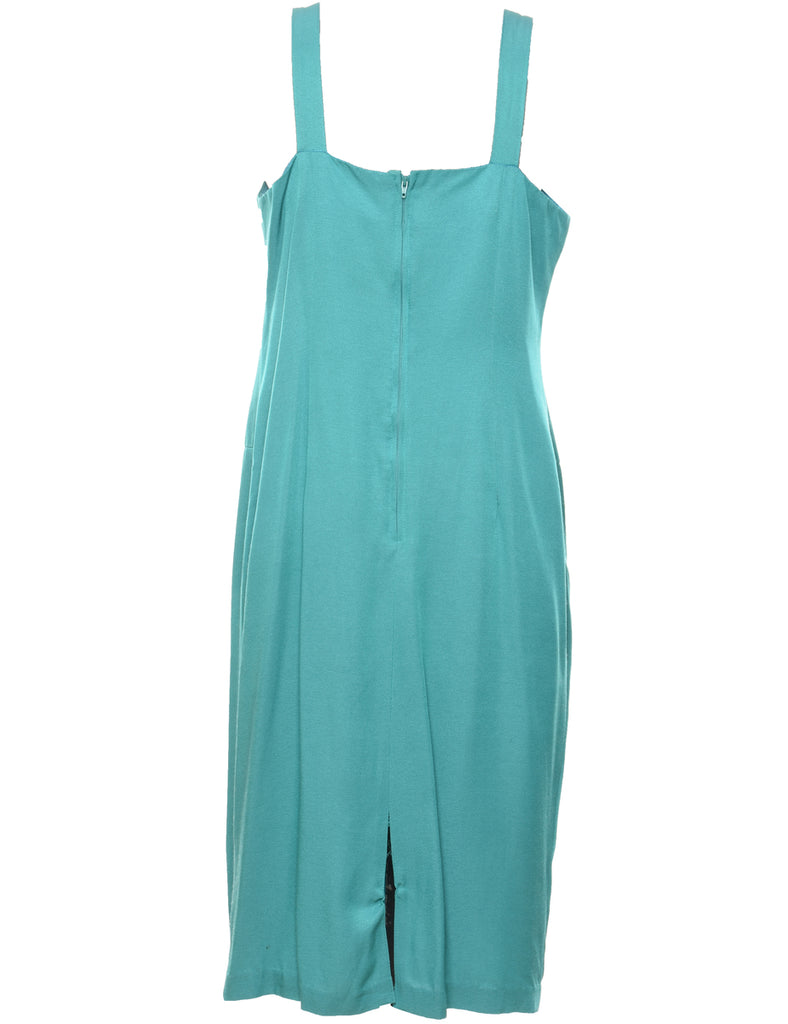 Turquoise Evening Dress - M